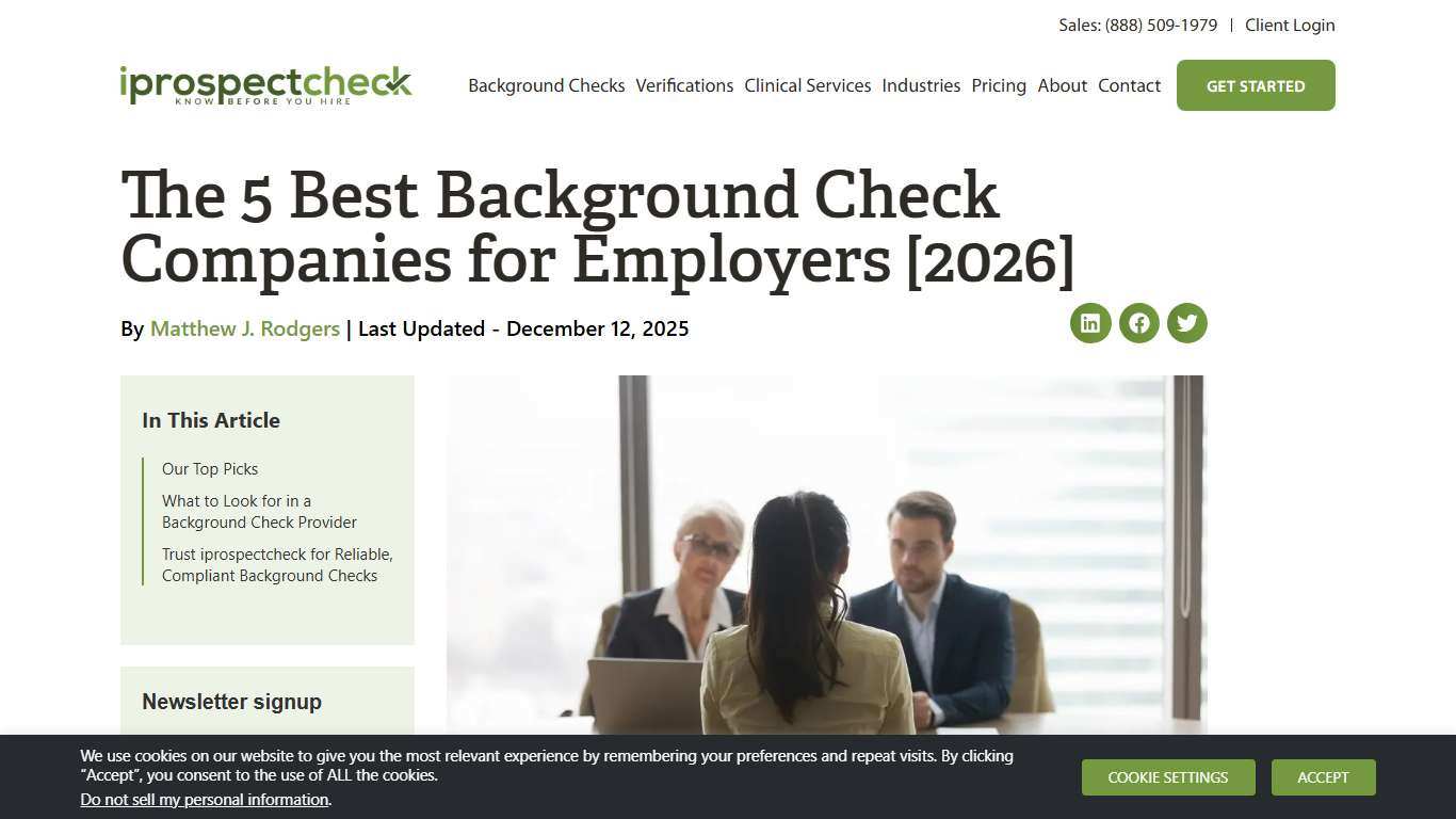 The 5 Best Background Check Companies for Employers [2026]